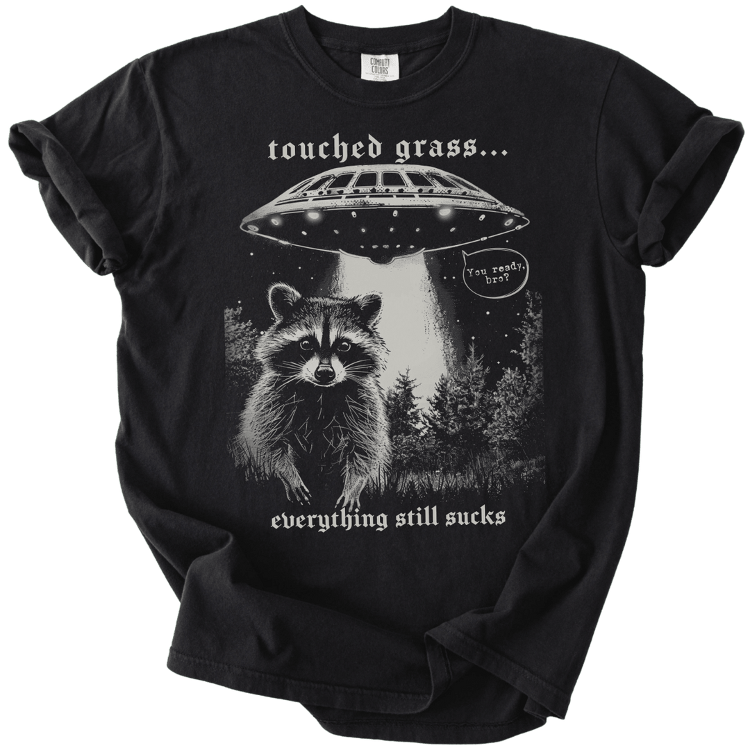 Touched Grass, Everything Still Sucks Tee - The Rogue Petal Co. - T-Shirt