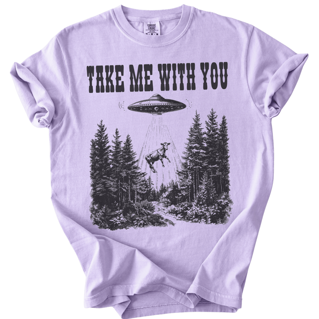 UFO Take Me With You Tee - The Rogue Petal Co. - T-Shirt