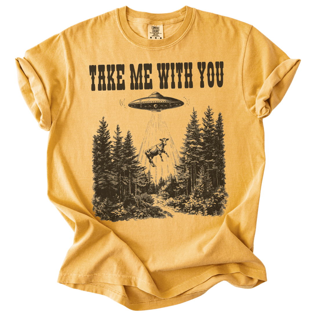 UFO Take Me With You Tee - The Rogue Petal Co. - T-Shirt