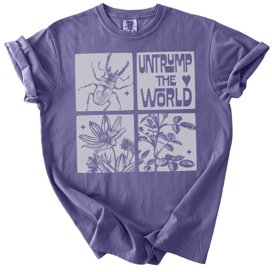 Untrump The World Tee - The Rogue Petal Co. - T-Shirt