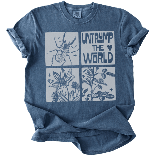 Untrump The World Tee - The Rogue Petal Co. - T-Shirt