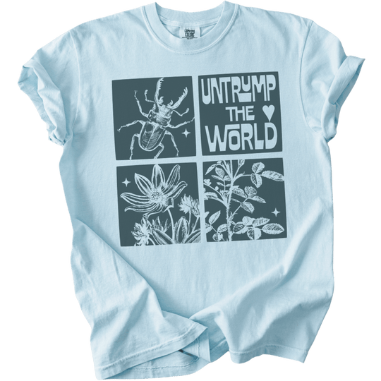 Untrump The World Tee - The Rogue Petal Co. - T-Shirt