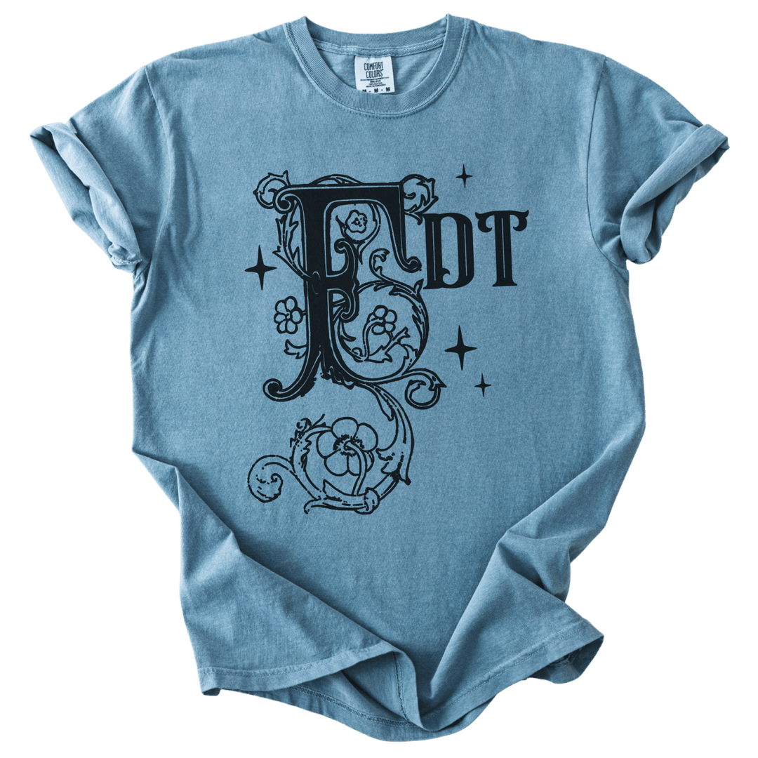 Vintage Blockletter FDT Tee - The Rogue Petal Co. - T-Shirt