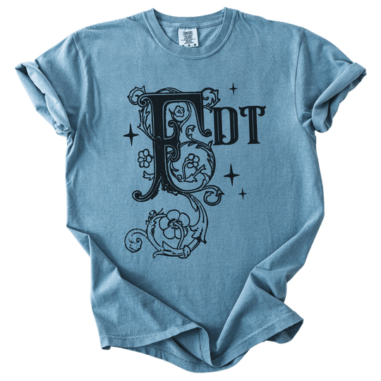 Vintage Blockletter FDT Tee - The Rogue Petal Co. - T-Shirt