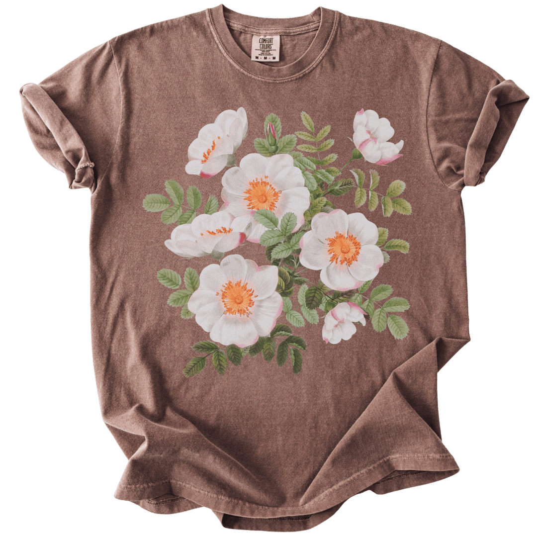 Vintage Claire De Lunes Peony Tee - The Rogue Petal Co. - T-Shirt