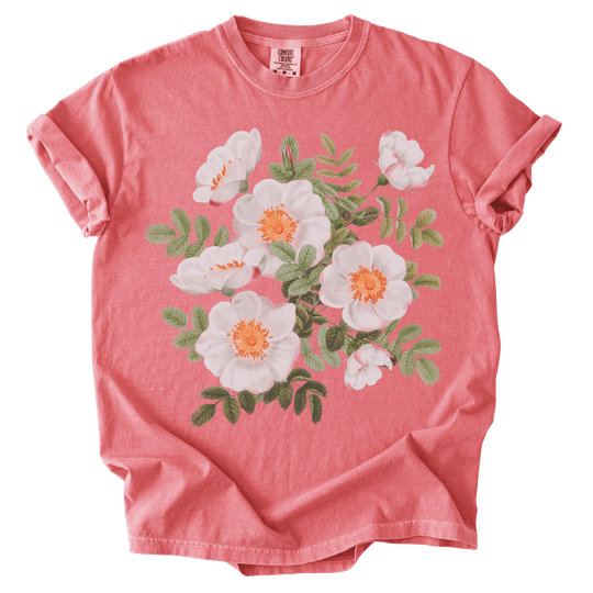 Vintage Claire De Lunes Peony Tee - The Rogue Petal Co. - T-Shirt