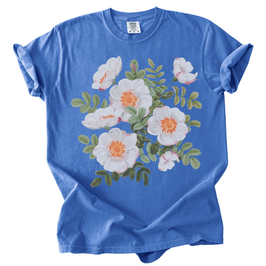 Vintage Claire De Lunes Peony Tee - The Rogue Petal Co. - T-Shirt