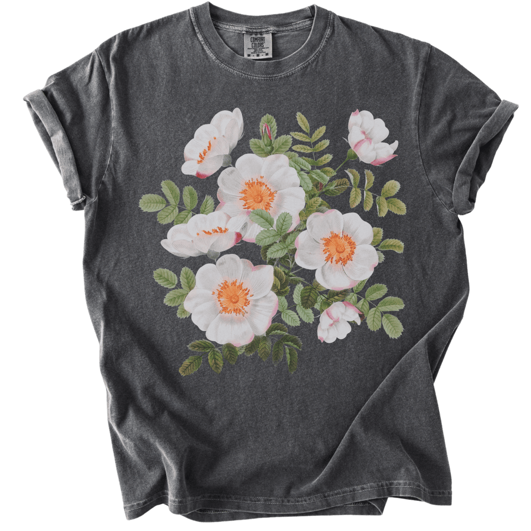 Vintage Claire De Lunes Peony Tee - The Rogue Petal Co. - T-Shirt