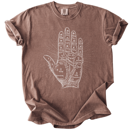 Vintage Palmistry of Life Tee - The Rogue Petal Co. - T-Shirt