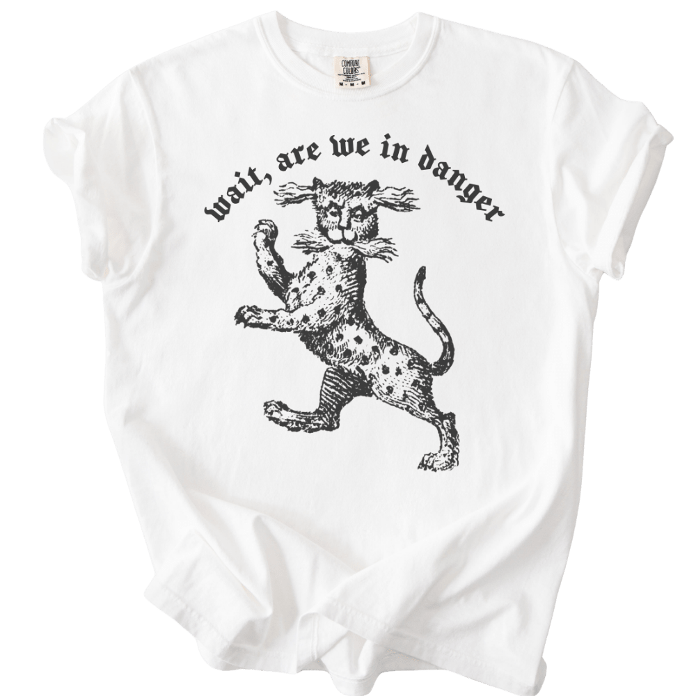 Wait, Are We in Danger Tee - The Rogue Petal Co. - T-Shirt