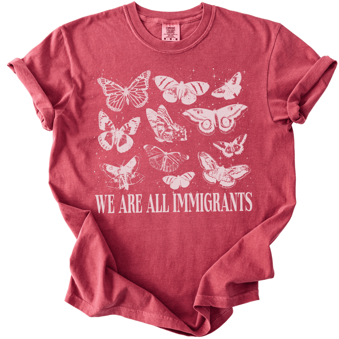 We Are All Immigrants Tee - The Rogue Petal Co. - T-Shirt