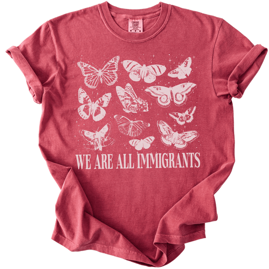 We Are All Immigrants Tee - The Rogue Petal Co. - T-Shirt