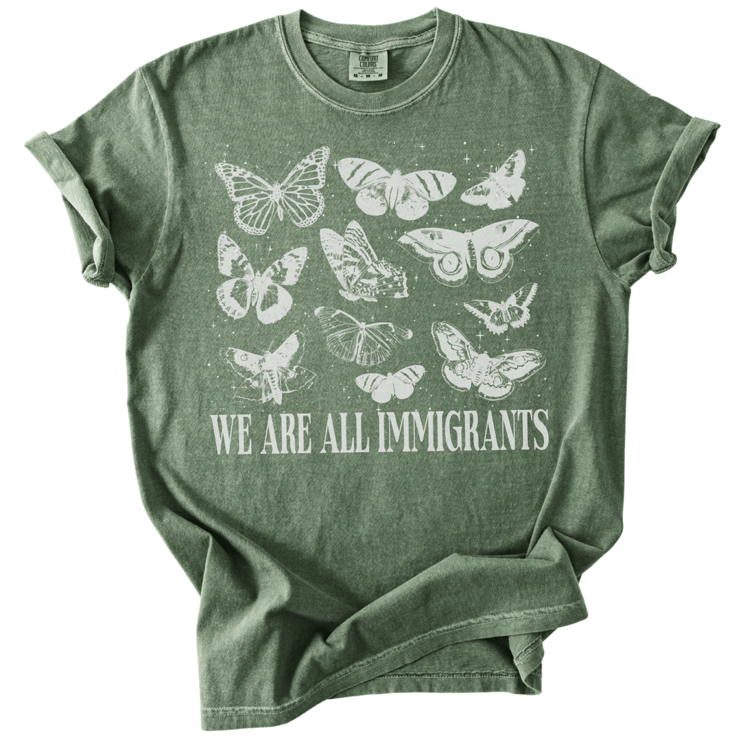 We Are All Immigrants Tee - The Rogue Petal Co. - T-Shirt
