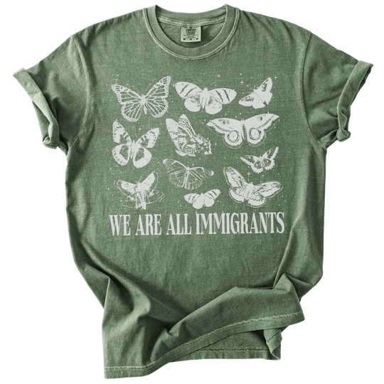 We Are All Immigrants Tee - The Rogue Petal Co. - T-Shirt