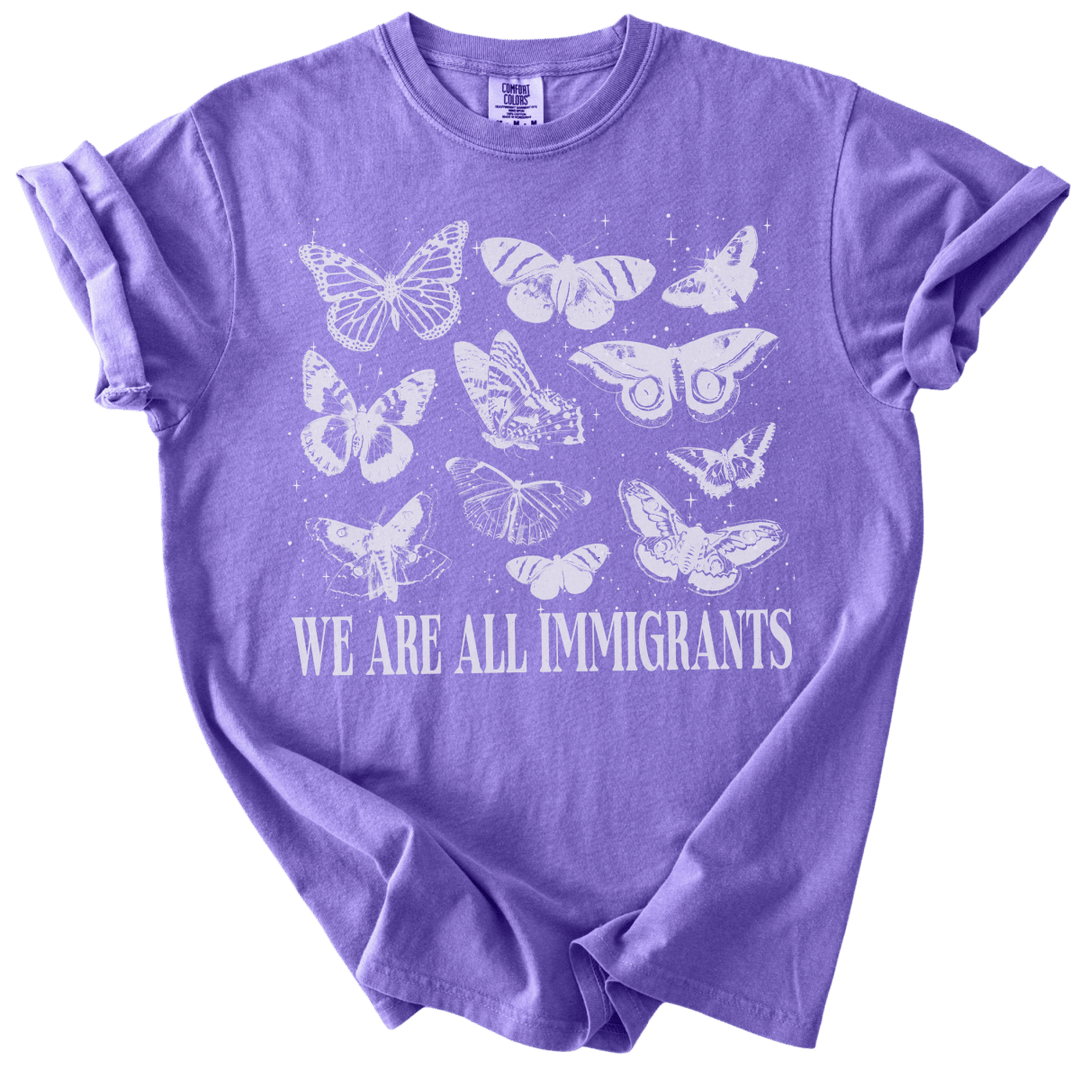We Are All Immigrants Tee - The Rogue Petal Co. - T-Shirt