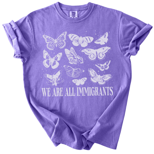We Are All Immigrants Tee - The Rogue Petal Co. - T-Shirt