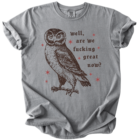 Well, Are We Fucking Great Now? Tee - The Rogue Petal Co. - T-Shirt