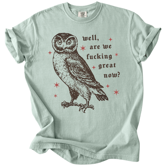 Well, Are We Fucking Great Now? Tee - The Rogue Petal Co. - T-Shirt