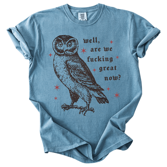Well, Are We Fucking Great Now? Tee - The Rogue Petal Co. - T-Shirt