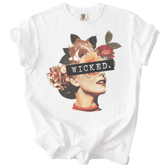 Wicked Collage Tee - The Rogue Petal Co. - T-Shirt