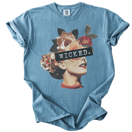 Wicked Collage Tee - The Rogue Petal Co. - T-Shirt