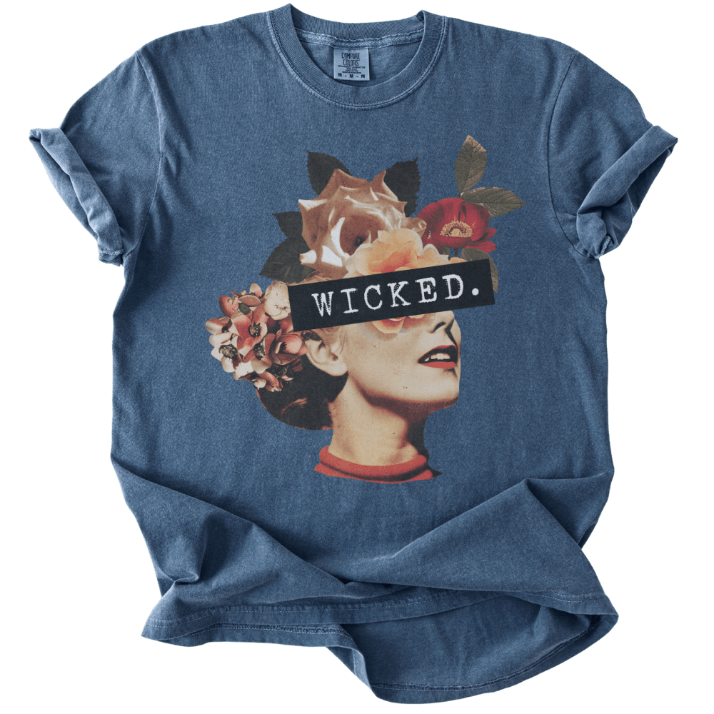 Wicked Collage Tee - The Rogue Petal Co. - T-Shirt