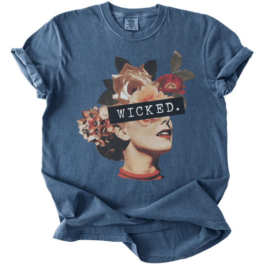 Wicked Collage Tee - The Rogue Petal Co. - T-Shirt