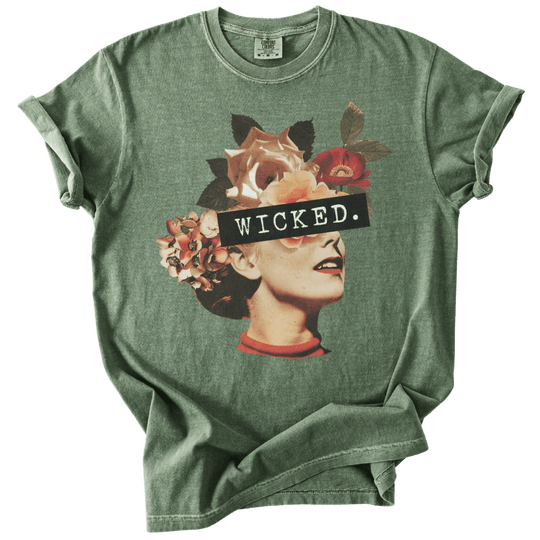 Wicked Collage Tee - The Rogue Petal Co. - T-Shirt