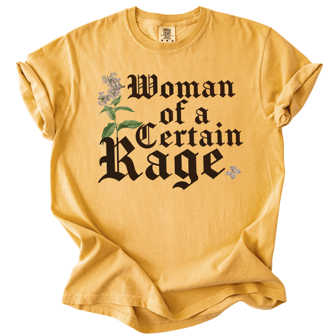 Woman of a Certain Rage Tee - The Rogue Petal Co. - T-Shirt