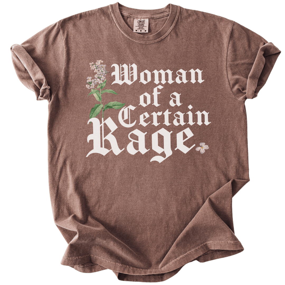 Woman of a Certain Rage Tee - The Rogue Petal Co. - T-Shirt
