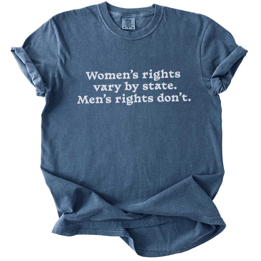 Women's Rights Vary By State Tee - The Rogue Petal Co. - T-Shirt