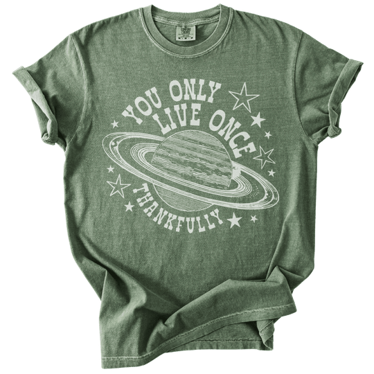 You Only Live Once Tee - The Rogue Petal Co. - T-Shirt
