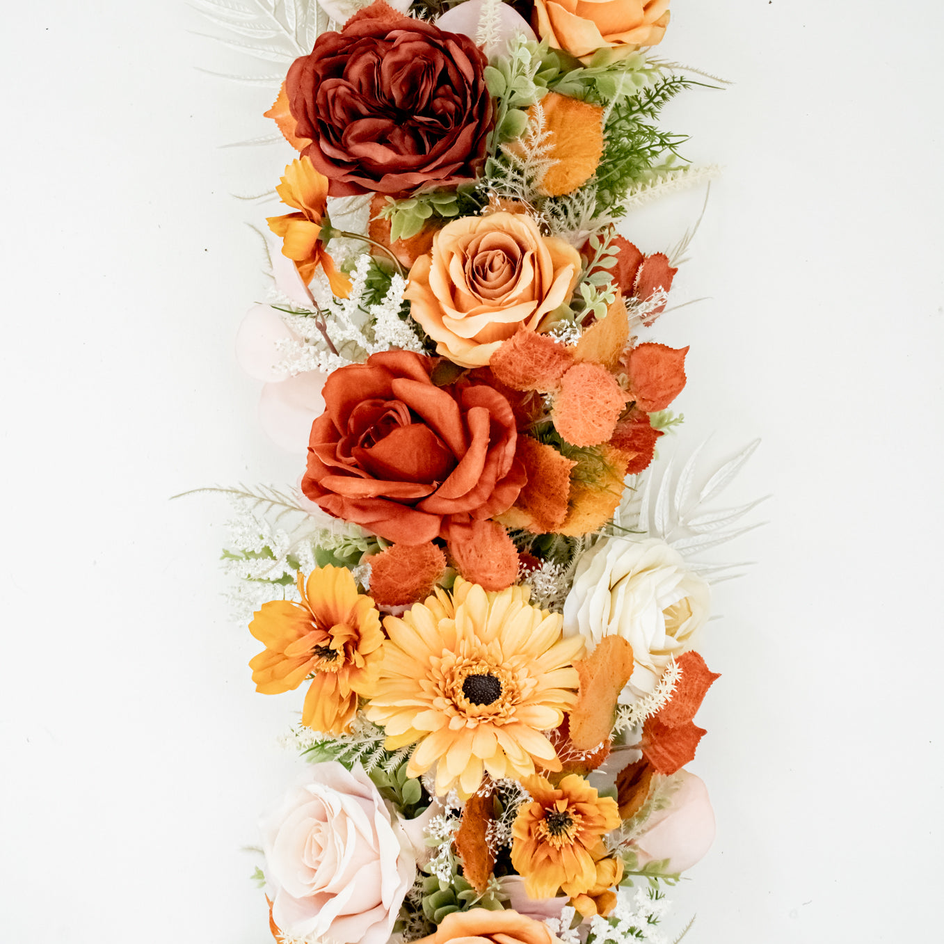 Apricot + Rust Blooms Garland