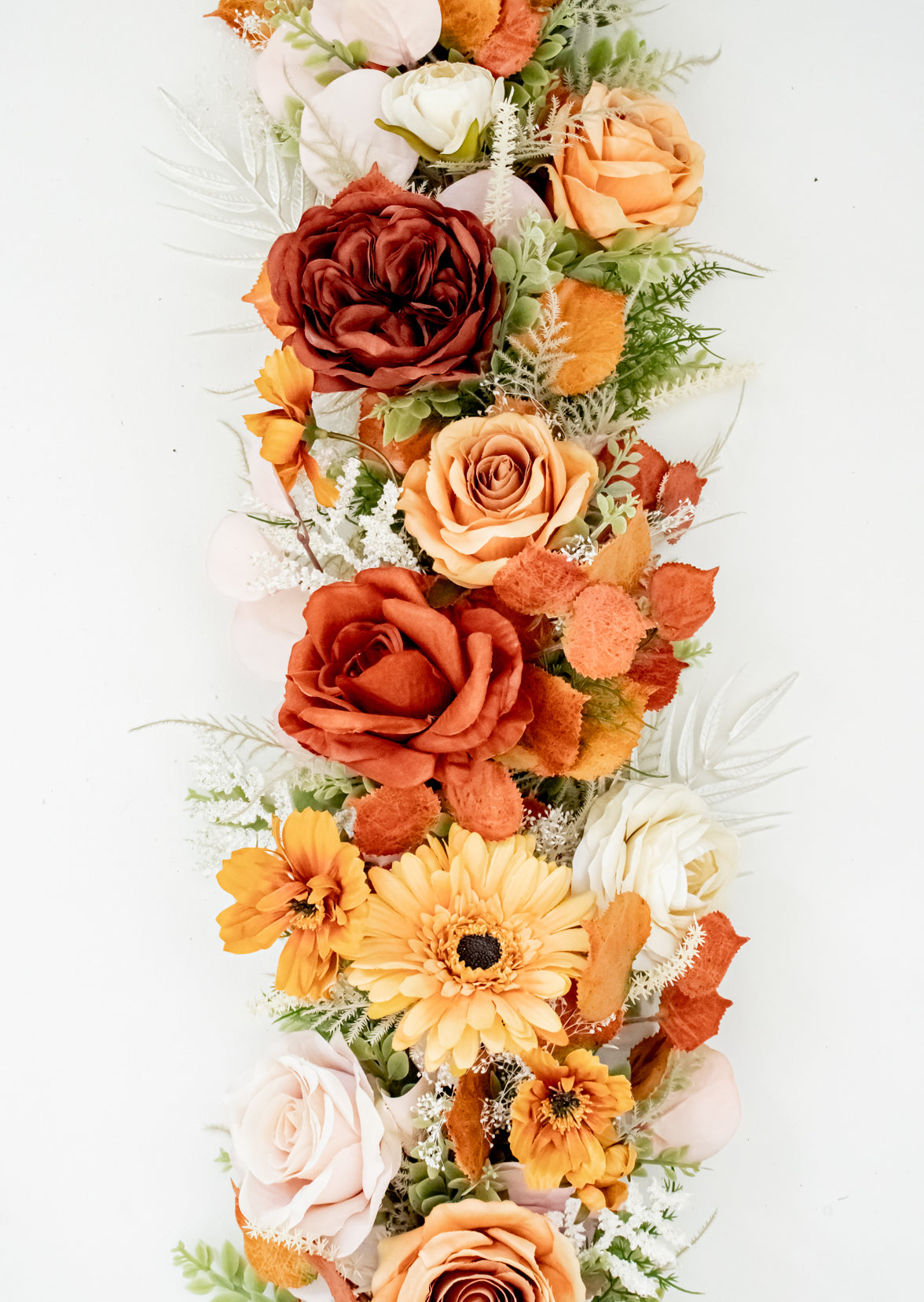 Apricot + Rust Blooms Garland