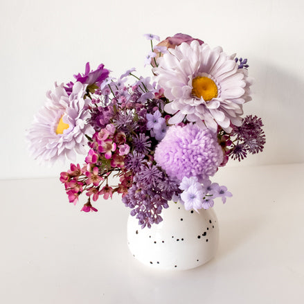 Lilac PomPom Medium Vase Filler